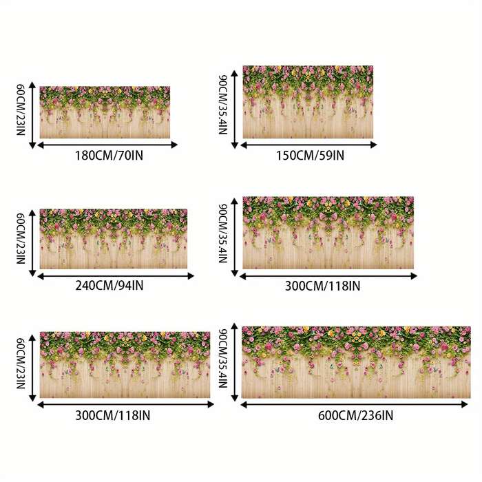 1Pc 23x94inch 60x240cm Floor Mat