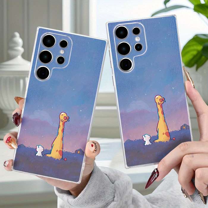 1pc Transparent For Samsung Samsung Galaxy S23 Ultra Phone Cases