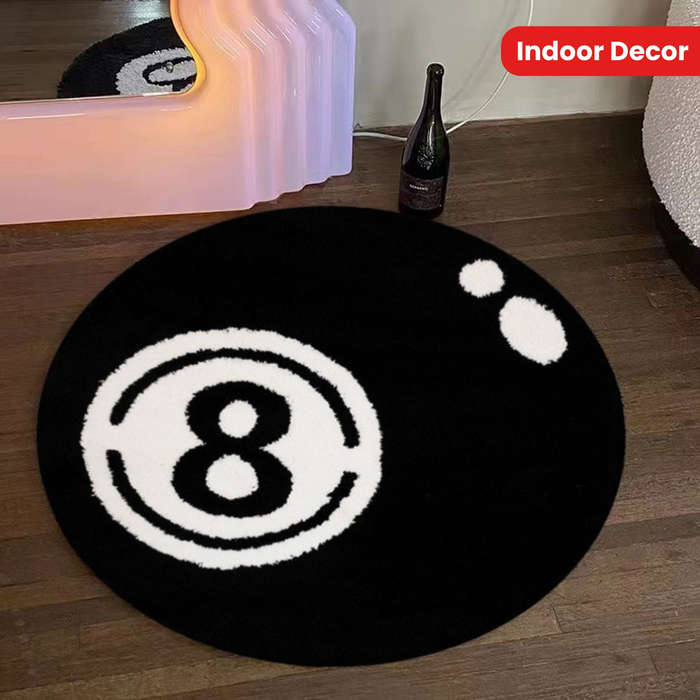 1Pc Diameter 80cm 31.49inch Floor Mat