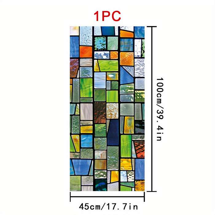 1pc 45x100cm Door Window Sticker
