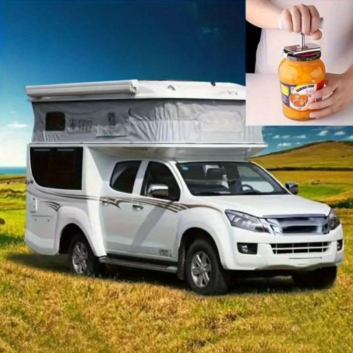 1Pc Stainless Steel Manual Torque Opener Multi Function Kitchen Can Lid Remover Portable Bottle Cap