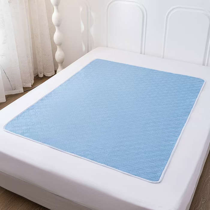 1Pc Diaper 80 Centimeters X 120 Centimeters Items Blue Grid