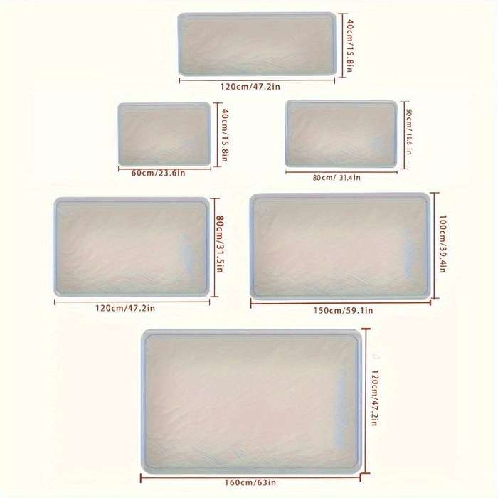 1Pc 19.69x31.49inch 50x80cm Floor Mat
