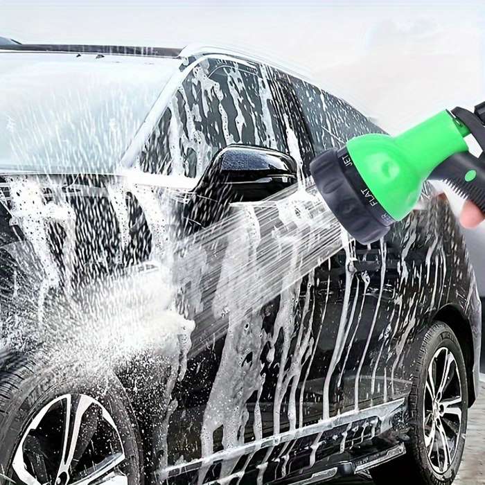 1Pc Black Adjustable Nozzle Water Gun