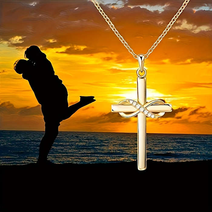 1 Piece Golden Jesus Theme Pendant