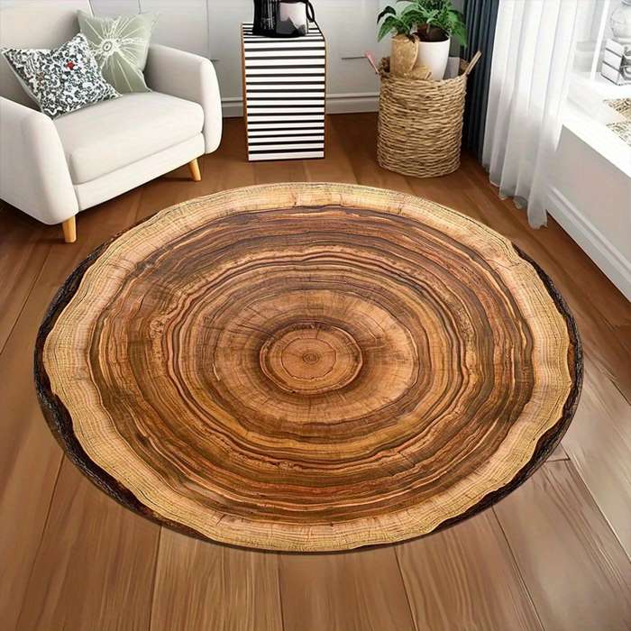1Pc 47.24x47.24inch 120x120cm Floor Mat