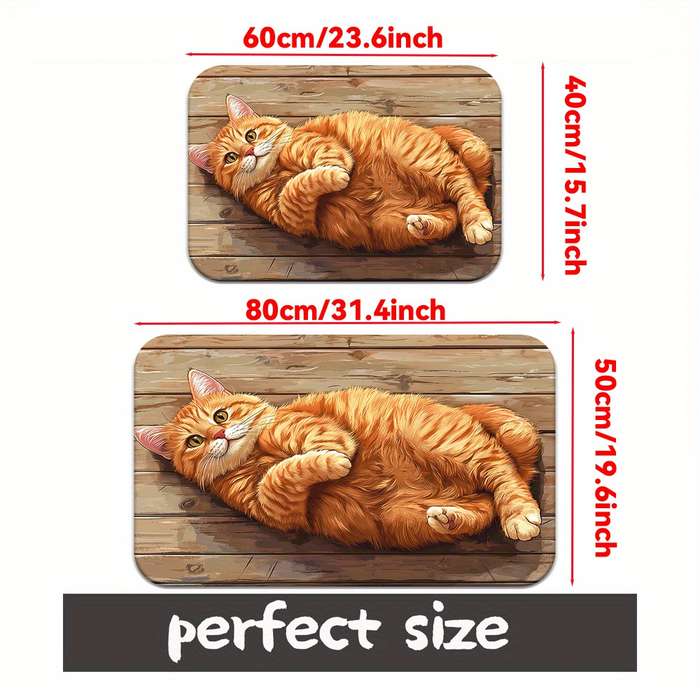 1Pc 40x60cm 15x23inch Floor Mat