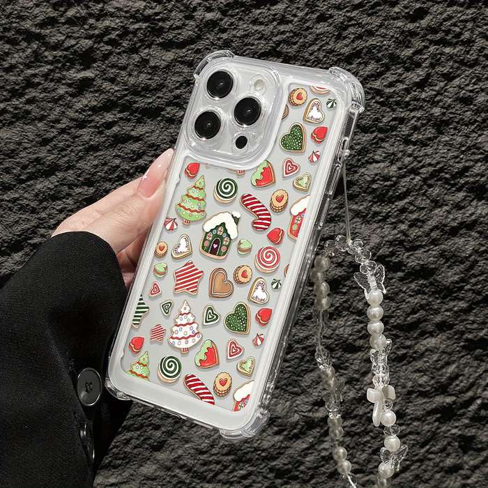 1pc Transparent For Samsung IPhone 16 Pro Max Phone Cases