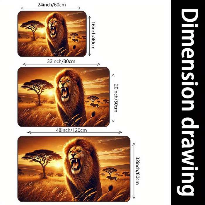 1Pc 16x24inch 40x60cm Floor Mat
