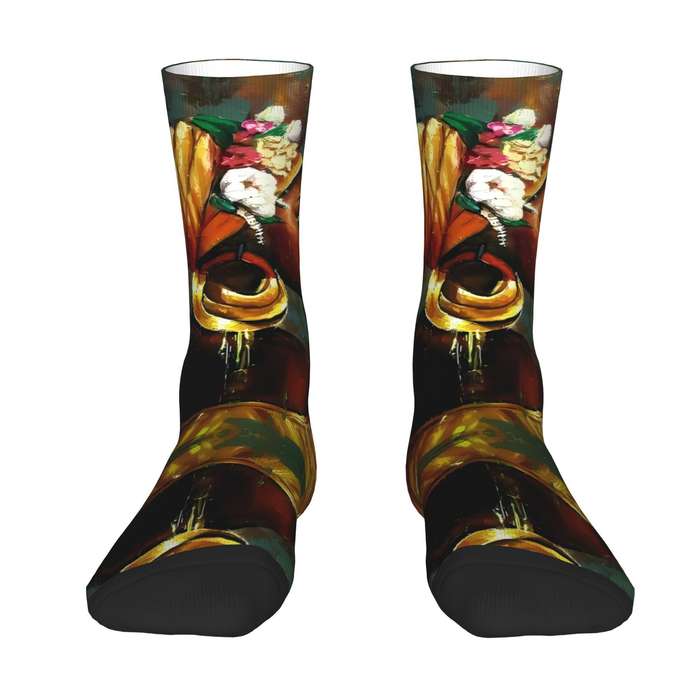 1 Pair Multicolor One Size Socks