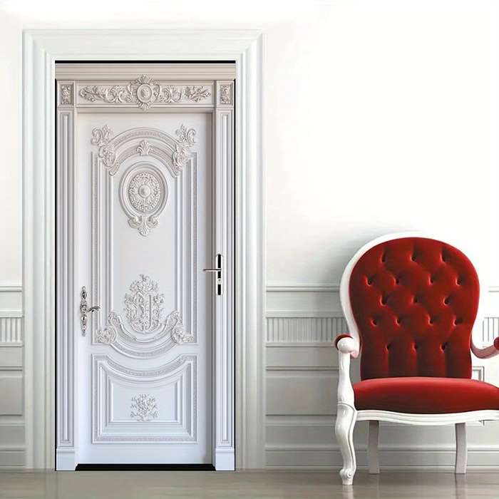 1Pc 76.96x199.9cm Door Window Sticker