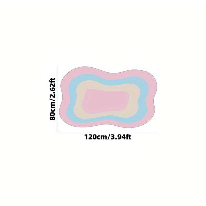 1Pc EV697 80x120cm 2.6x3.9ft Floor Mat