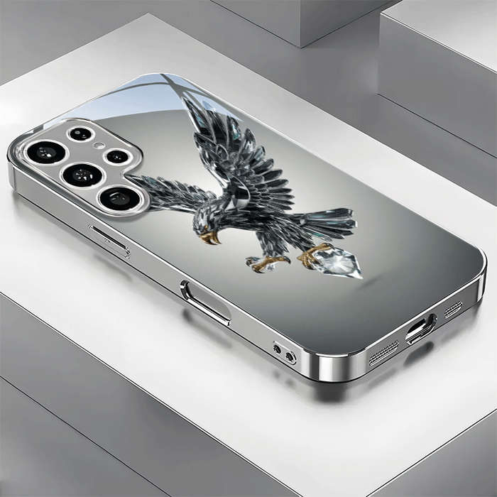 1pc  silvery  For Samsung Galaxy S25 Edge Phone Cases