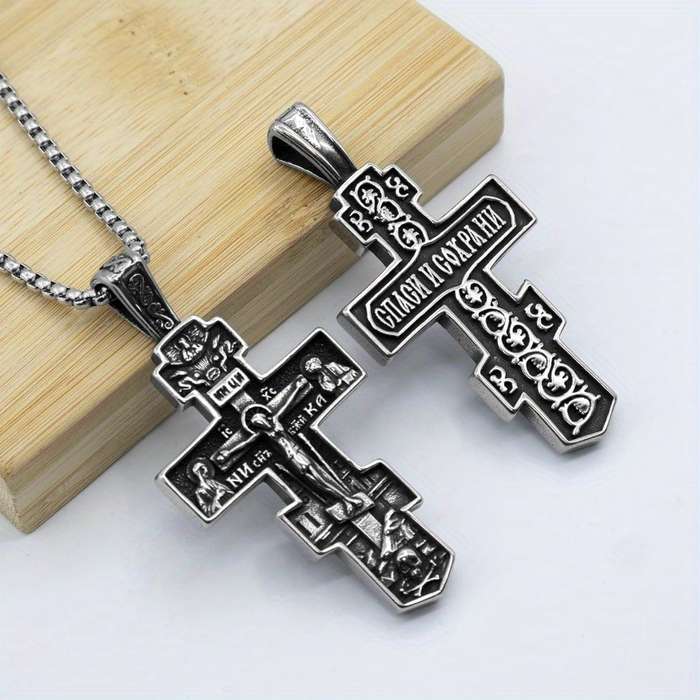 1 Piece Antique Silvery Pendant jewelry Jesus Theme Pendant