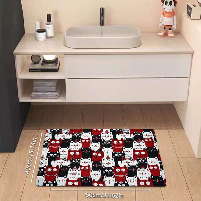 1Pc 60x160cm 23.62x62.99inch Floor Mat
