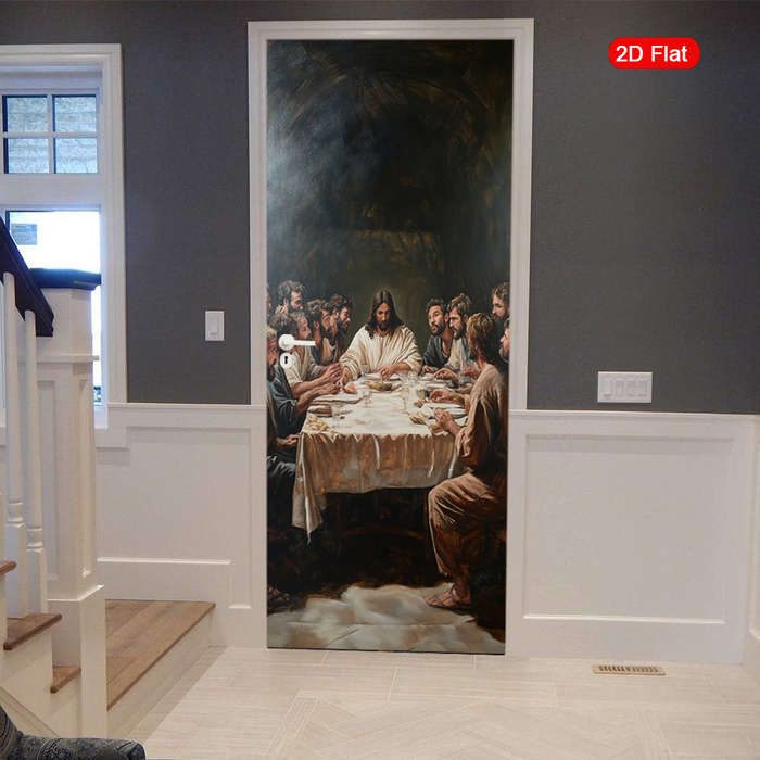 1pc 30.3x78.7 inches   77x200 cm   Jesus Christian Themed Stickers