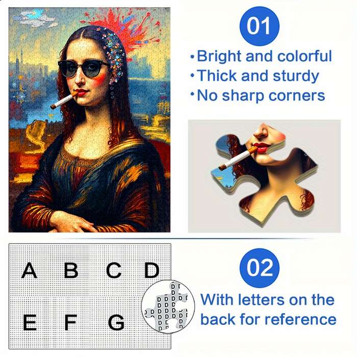 1000 Piece Paper Jigsaw Puzzle For Adults