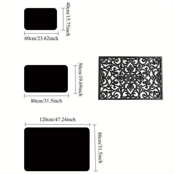 1Pc 40x60cm Floor Mat