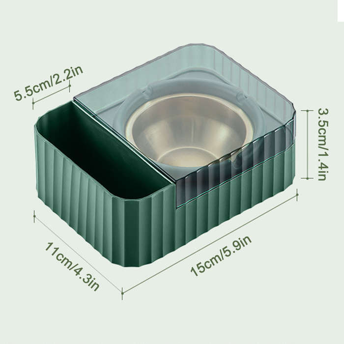 1pc Ashtray Stainless Steel Ashtray Slot Can be hung or placed on the table 3 storage slots