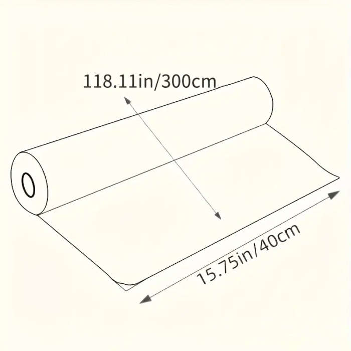 1 Roll Of 300cm*40cm Thick Textured Floor Stickers