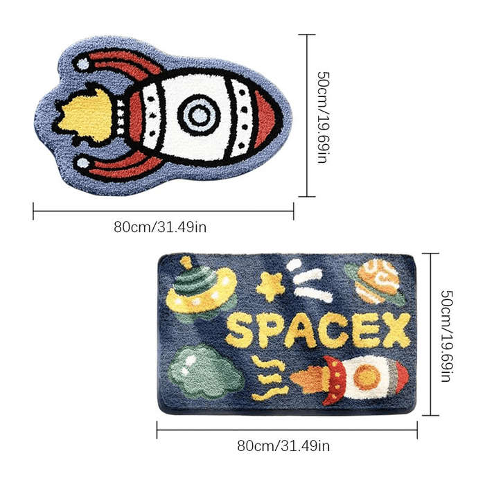 1Pc EE113F 50x80cm Floor Mat