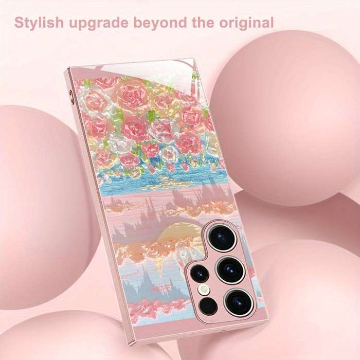 1Ps Pink Color For Samsung Galaxy S24 Fe Phone Cases