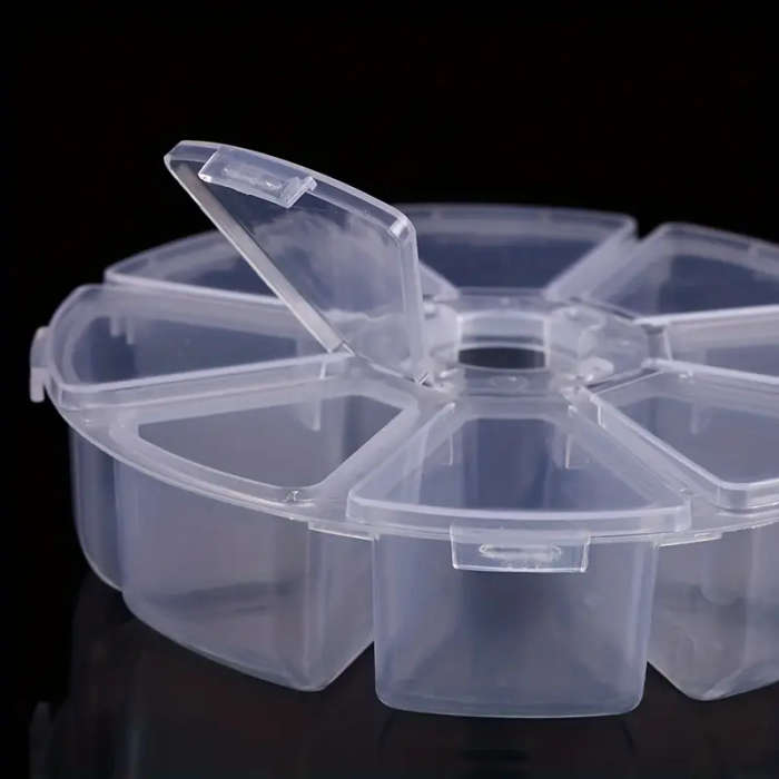 8Grid Diamond Painting Tool Storage Box Organize Jewelry Earrings Necklaces Bracelets Rings Ornament
