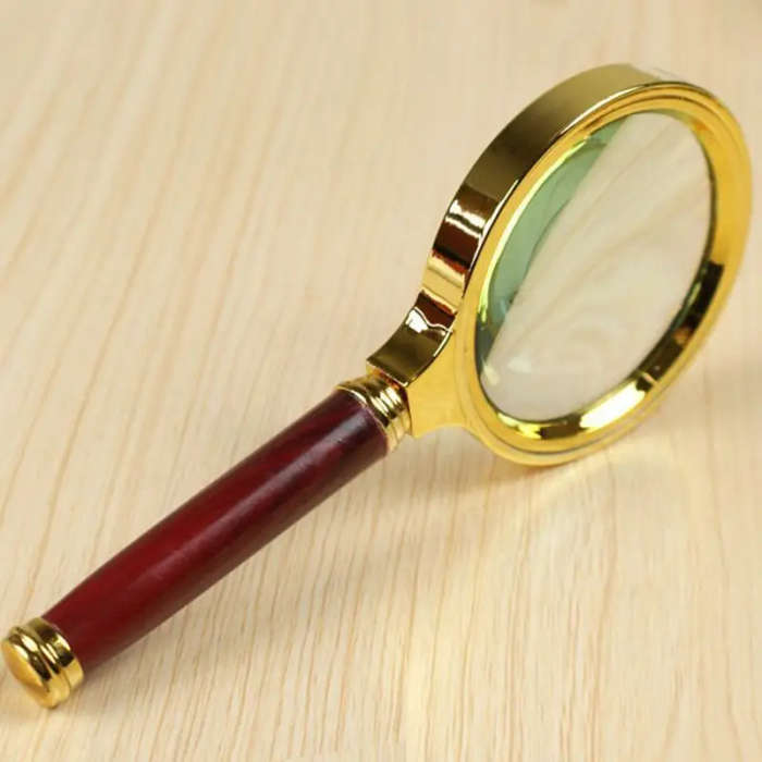 1 Metal Magnifying Glass