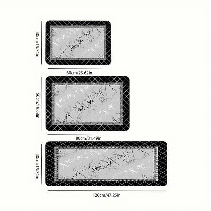 1Pc 50x80cm 19.68x31.49inch Floor Mat