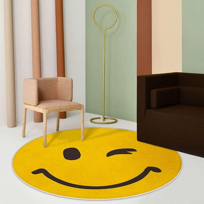 1Pc 31.49x31.49inch 80x80cm Floor Mat