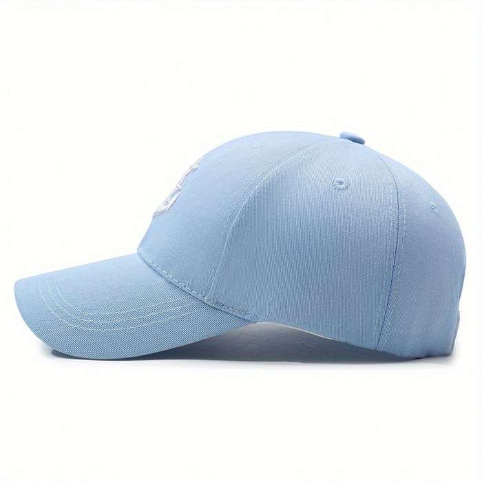 1pc Anchor Baseball Cap Trendy Nautical Design Breathable Polyester Sun Protection Available i