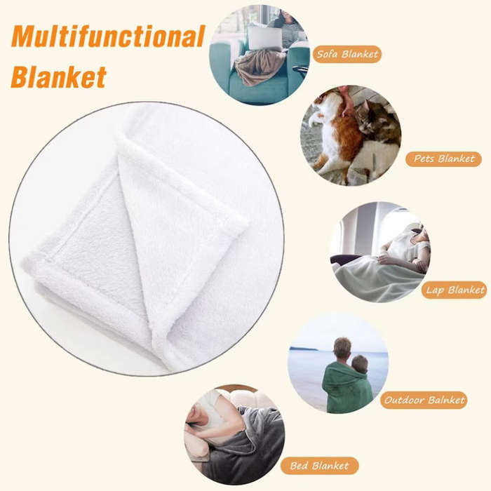 1ps Blanket Size 129.79Cm 150.37Cm