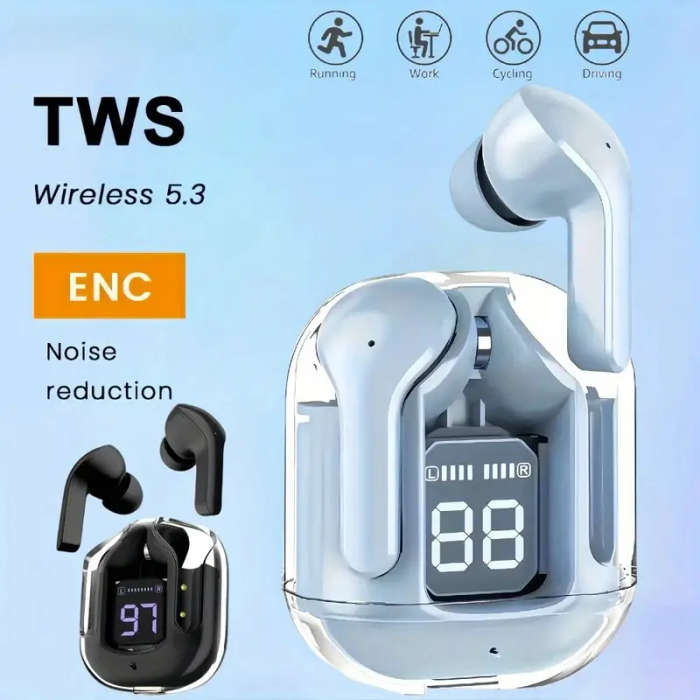 Wireless Earphones - Black