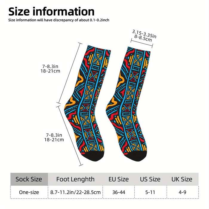 1 Pair Multicolor One Size Socks