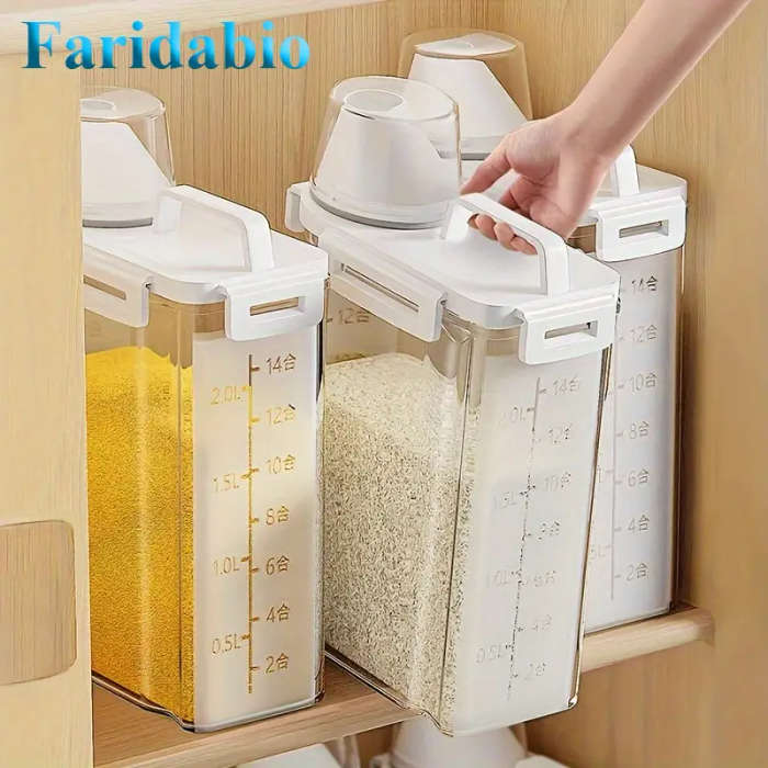 4-Pack 2.5L/84oz Airtight Food Storage Containers