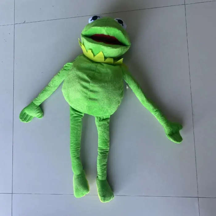 Soft Green Frog Plush Toy