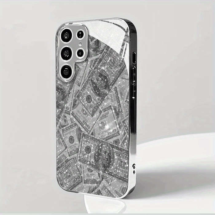 1pc  silvery  For Samsung Galaxy Note 9 Phone Cases