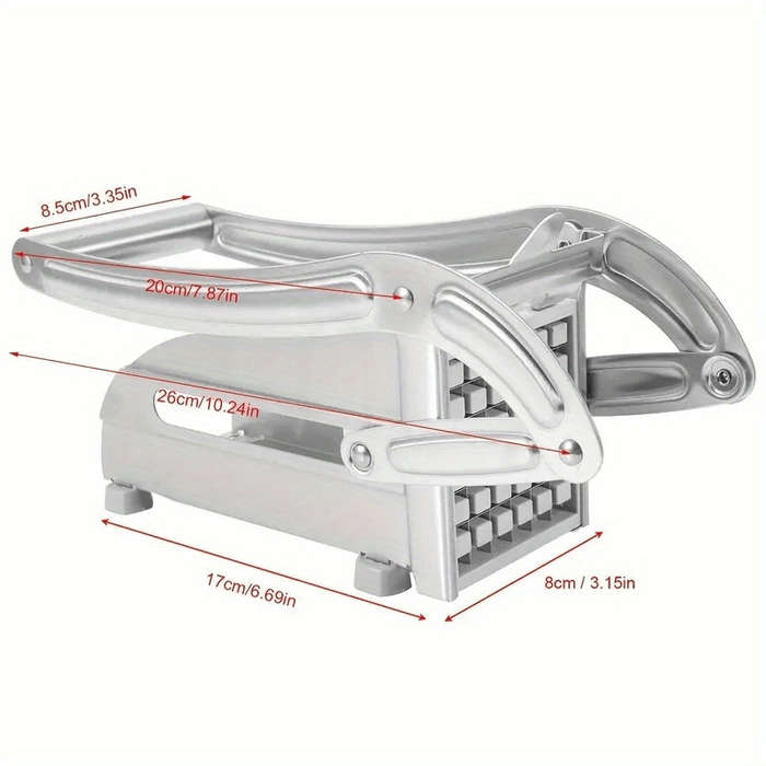 1pc Stainless Steel Fruit Knife Vegetable Knife French Fry Knife Potato Slicer Vegetable Choppe