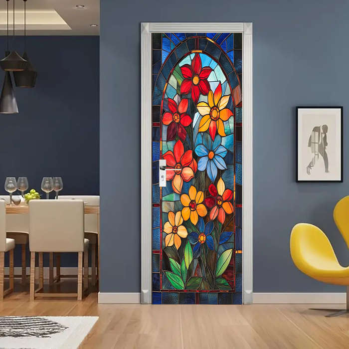1pc 76.96x199.9cm Jesus Christian Themed Stickers