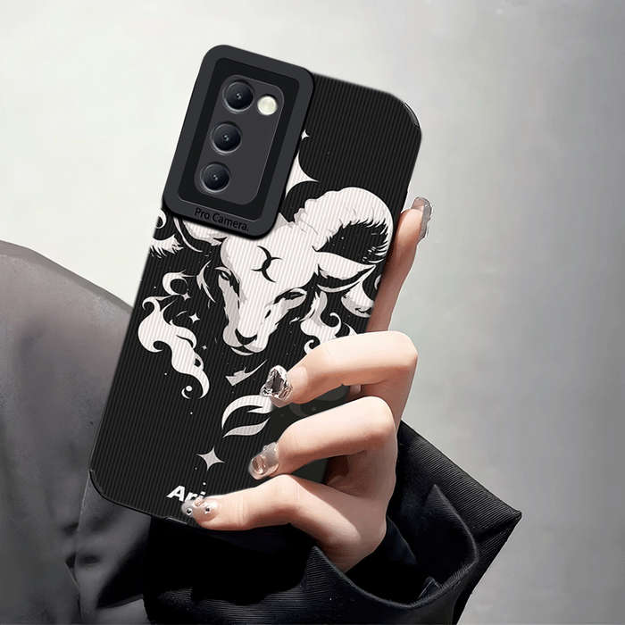 1pc Black For Samsung Galaxy A12 Phone Cases