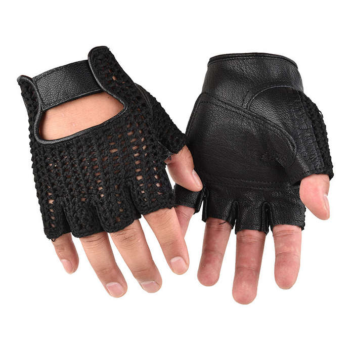1 Pair Black Size XL Outdoor Sports Gloves