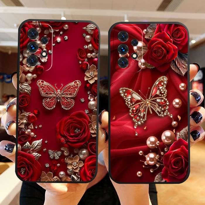 1pc Mixed Color 2 For Samsung Galaxy A55 5G Phone Cases