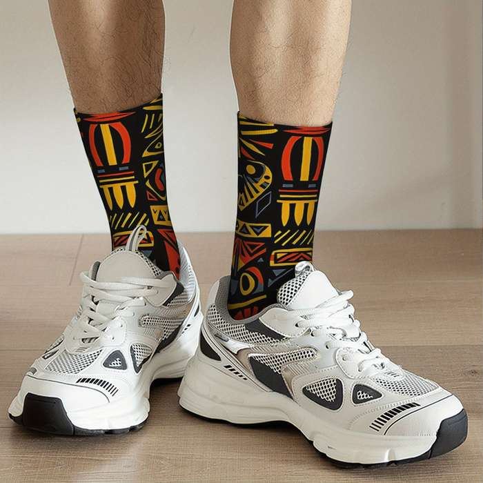 1 Pair Multicolor One Size Socks