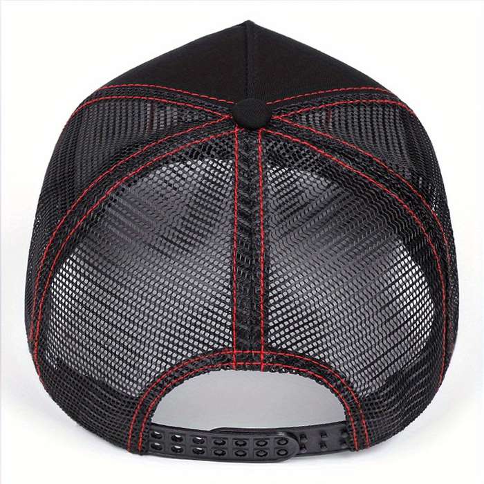 1pc Men'S Spring And Autumn Sun Protection Baseball Cap Outdoor Truck Driver Hat with Th