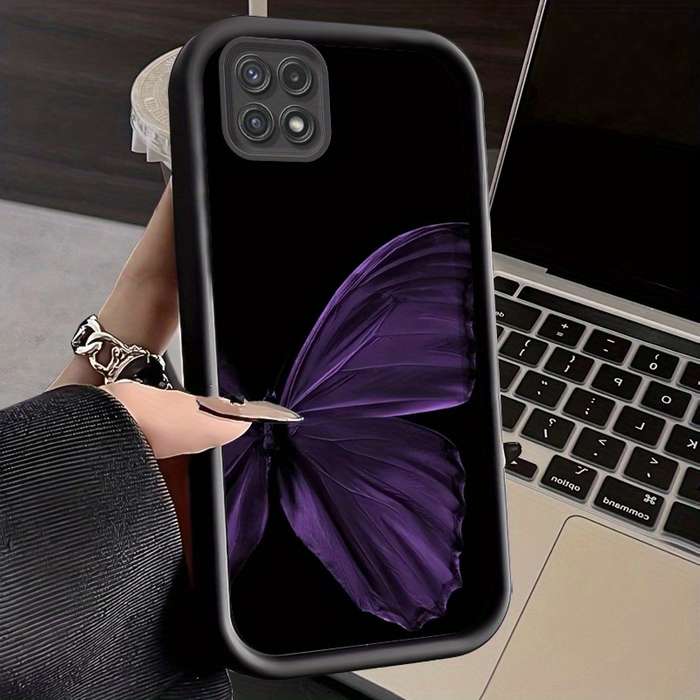 1pc White For Samsung Galaxy A12 Phone Cases