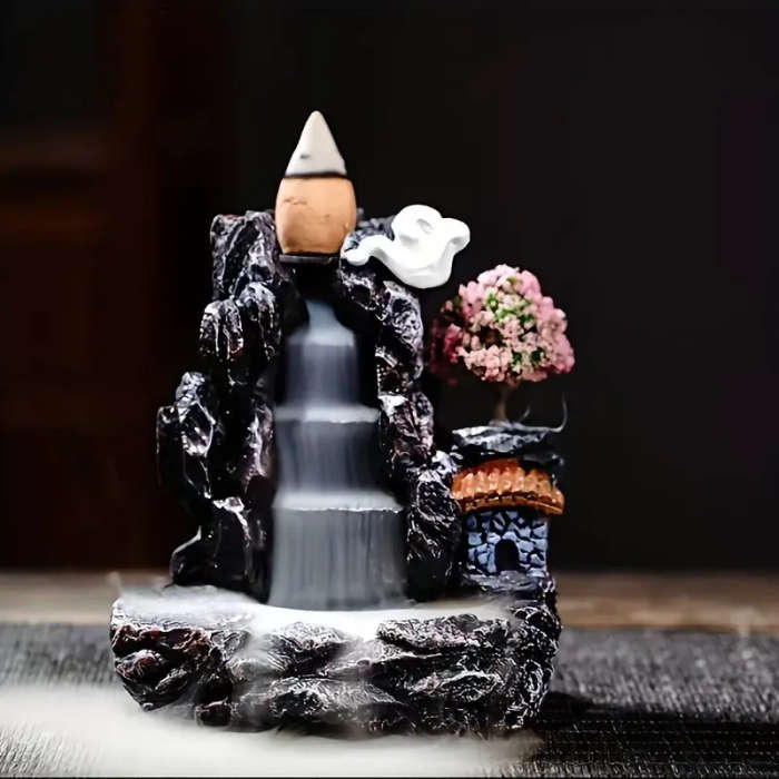 1 Piece Of Elegant Handmade Resin Incense Burner