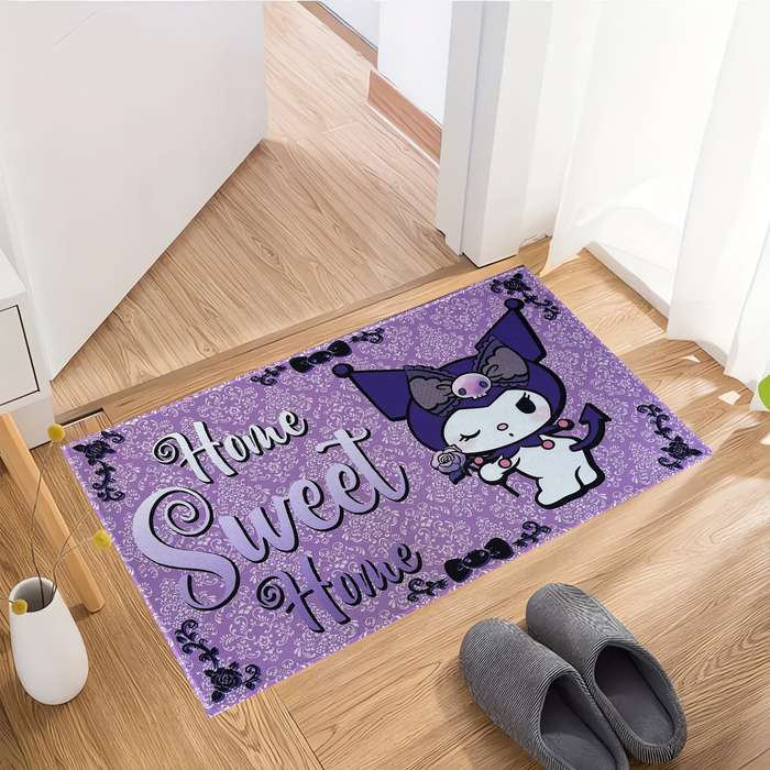 1Pc Purple 19.68x31.49inch 50x80cm Floor Mat