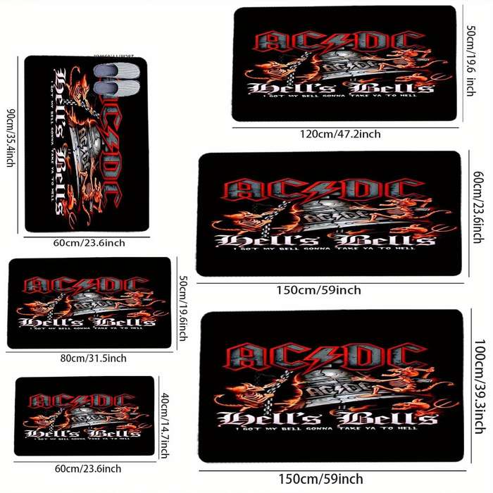 1Pc 40x60cm 15.7x23.6inch Floor Mat