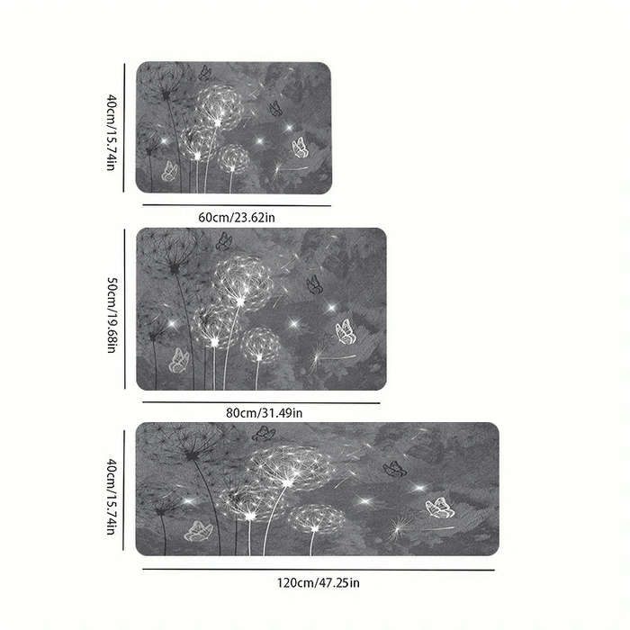 1Pc 40x120cm 15.7x47.25inch Floor Mat