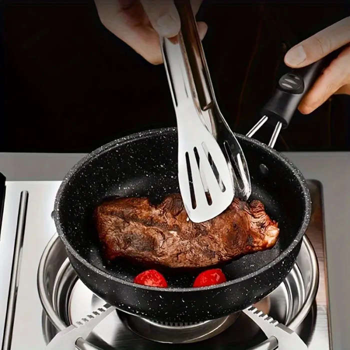 1 Mini Non-Stick Frying Pan With Cast Iron Handle